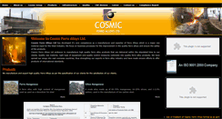 Desktop Screenshot of cosmicferro.com